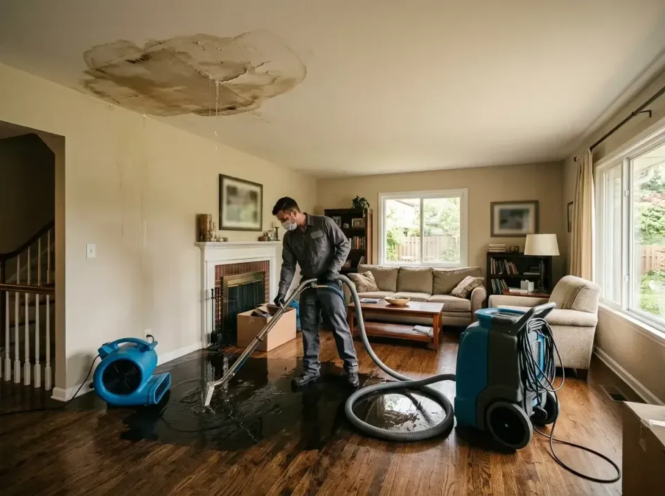 attic-pipe-burst-ceiling-drip-008 — frequently asked questions, Water Damage Restoration & Carpet Care in Clarion, IA